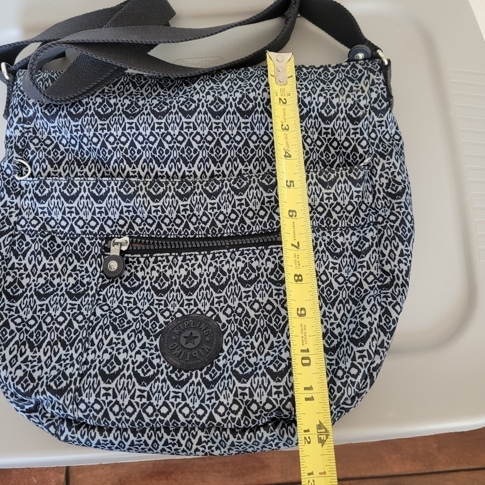 Kipling Navy Blue Patterned Shoulder Strap Bag - image 2